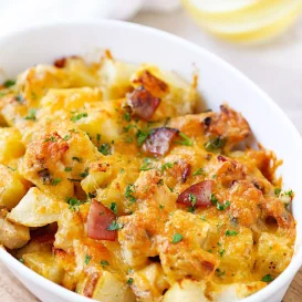 Baked Cheddar Ranch Potatoes