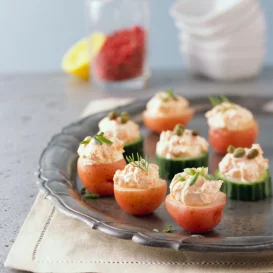 Little Red and Green Appetizers