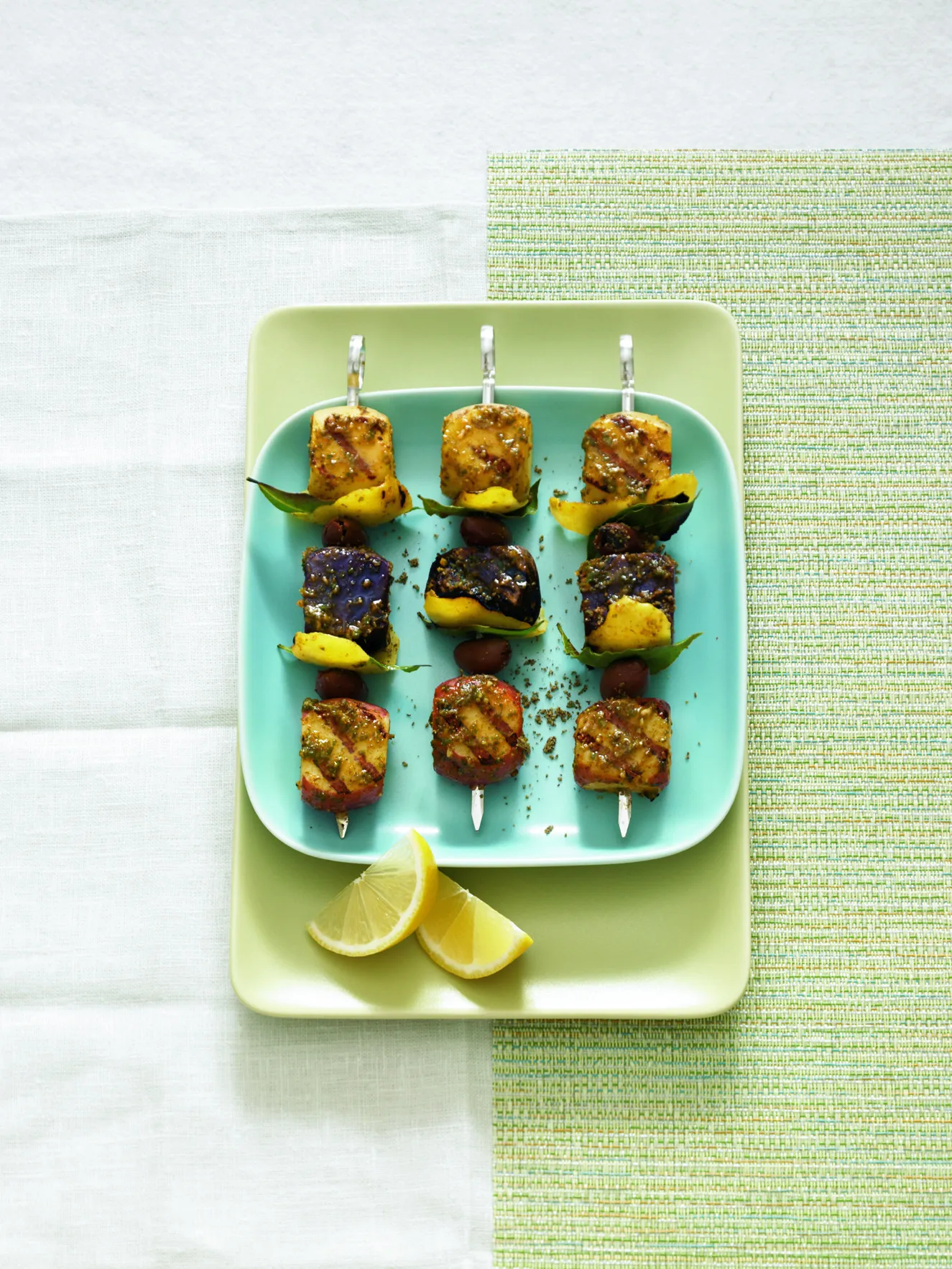 Moroccan Grilled Potato Skewers