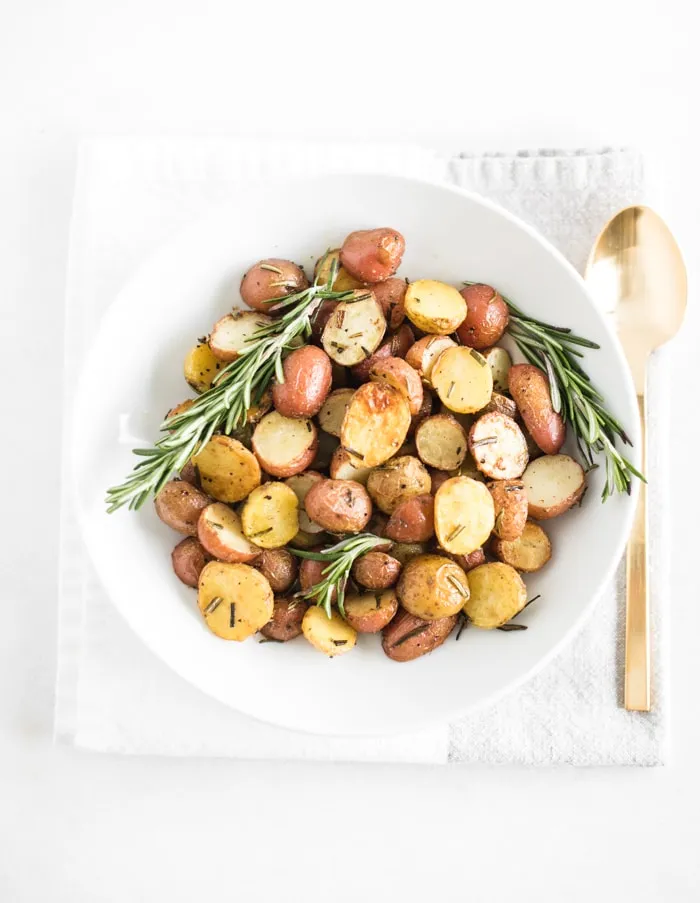 Sauté potatoes with sea salt & rosemary recipe