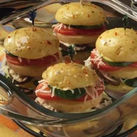 Potato and Vegetable Stacks