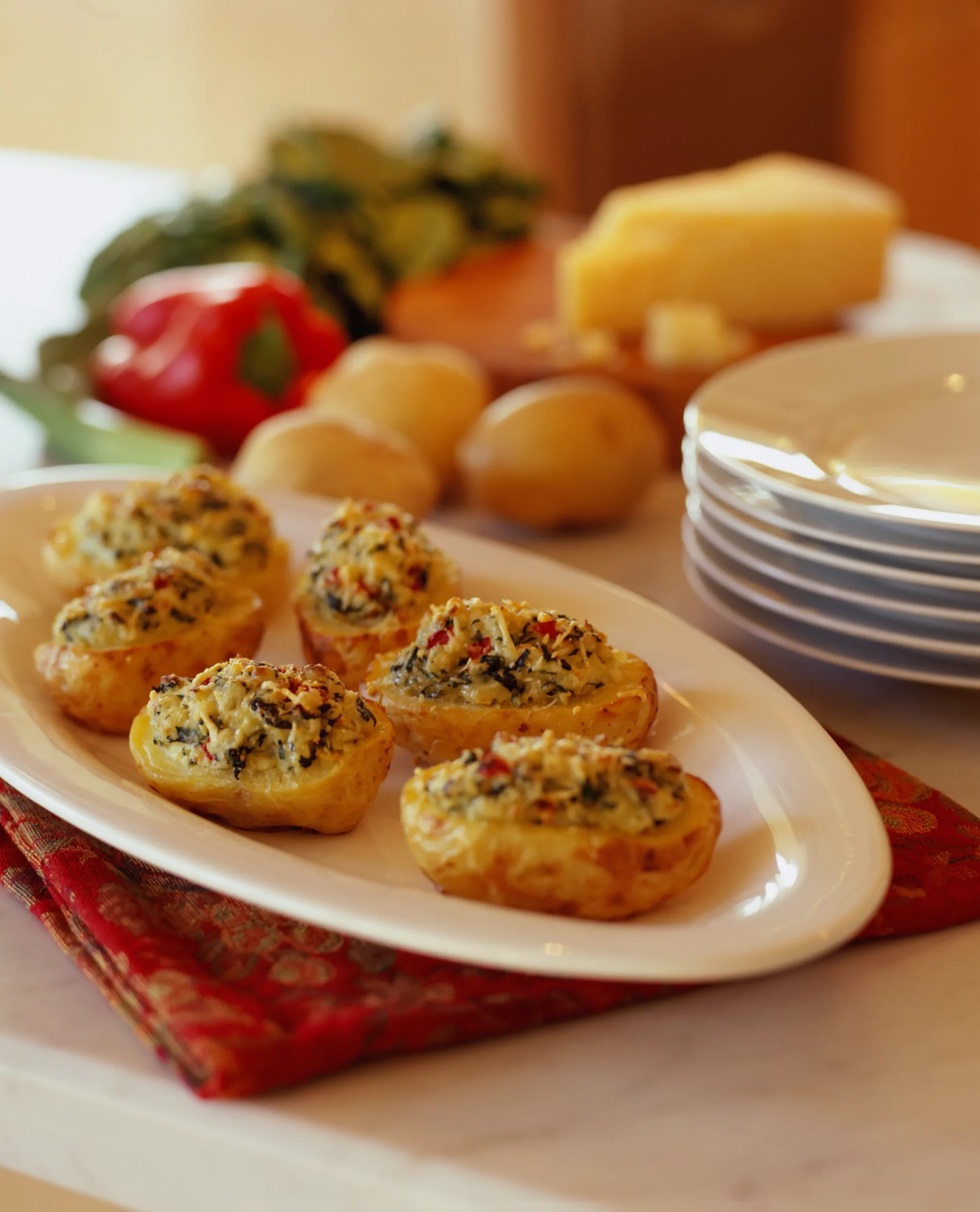 Potatoes Florentine