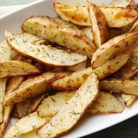 Quick & Healthy Potato Wedges