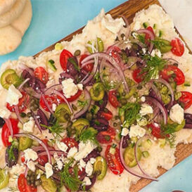 Greek Isles Mashed Potato Board