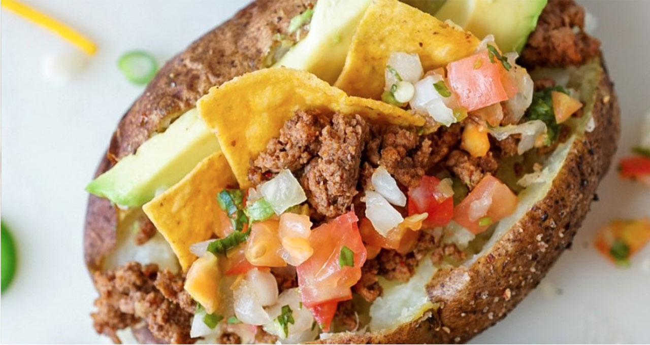 Taco Baked Potato