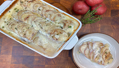 Alfredo Scalloped Potatoes