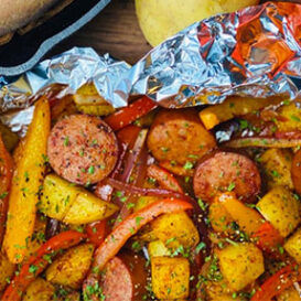 Hungarian Campfire Potatoes