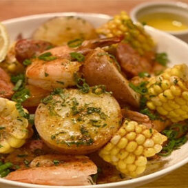 Low Country Potato and Shrimp Boil