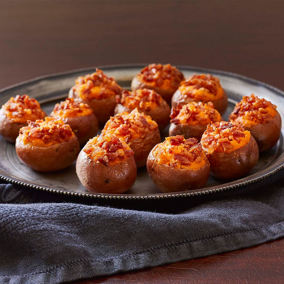 Cheesy Twice-Baked Potato Bites