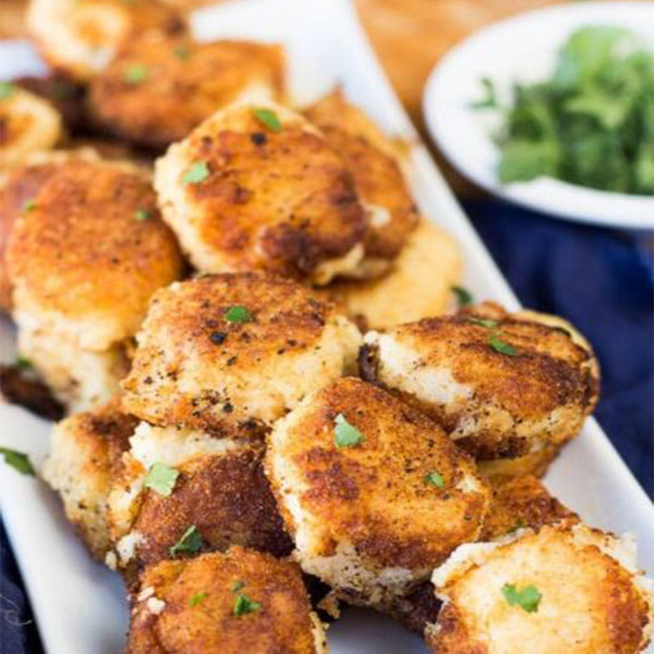 Parmesan & Garlic Potato Bites