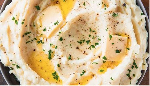 Brie Whipped Mashed Potatoes