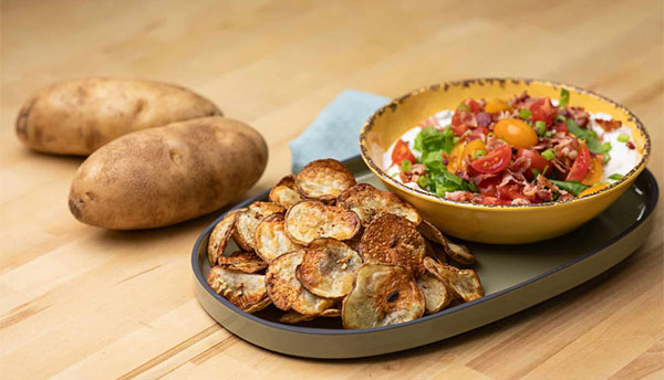BLT Dip & French Onion Air Fryer Chips