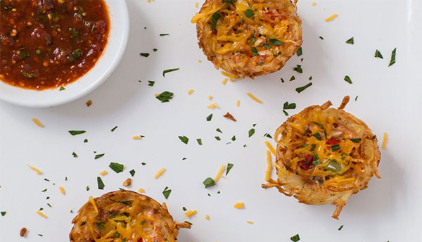 Performance Hash Brown and Egg Nests