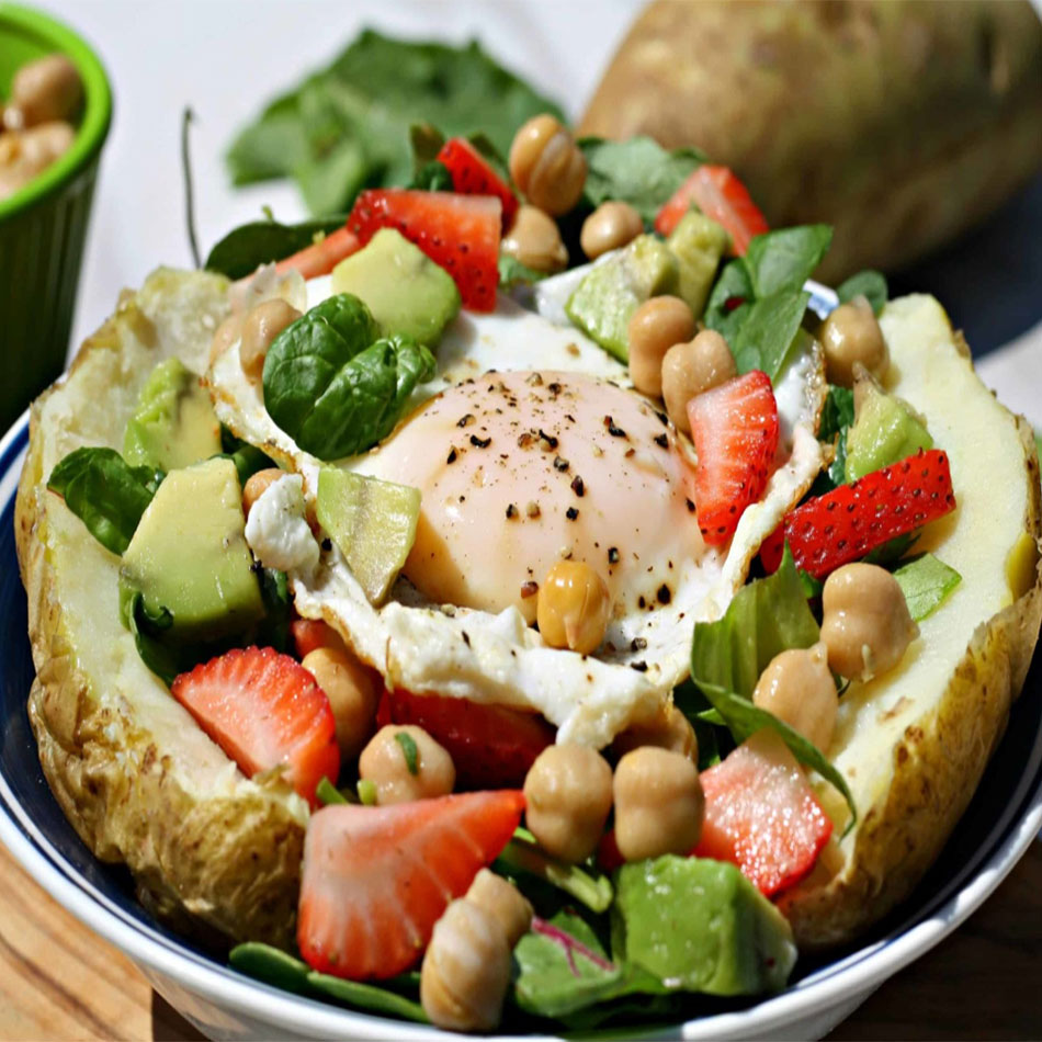 Performance Stuffed Potato Bowl