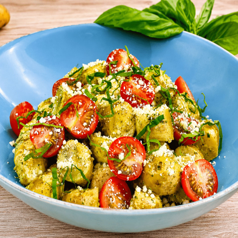 Summer Pesto Potato Salad